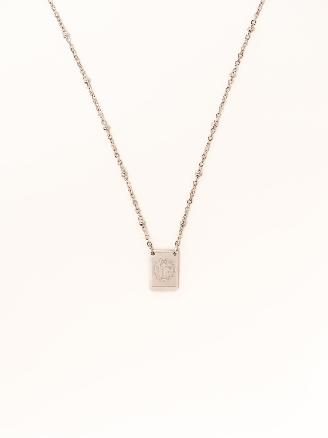 Colar Escapulário c/bolinhas